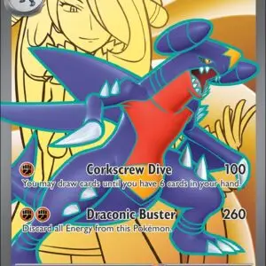 Karta Pokémon: Destined Rivals - 215 - Cynthia’s Garchomp ex
