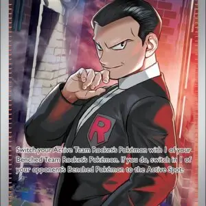 Karta Pokémon: Destined Rivals - 225 - Team Rocket’s Giovanni