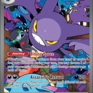 Karta Pokémon: Destined Rivals - 234 - Team Rocket’s Crobat ex