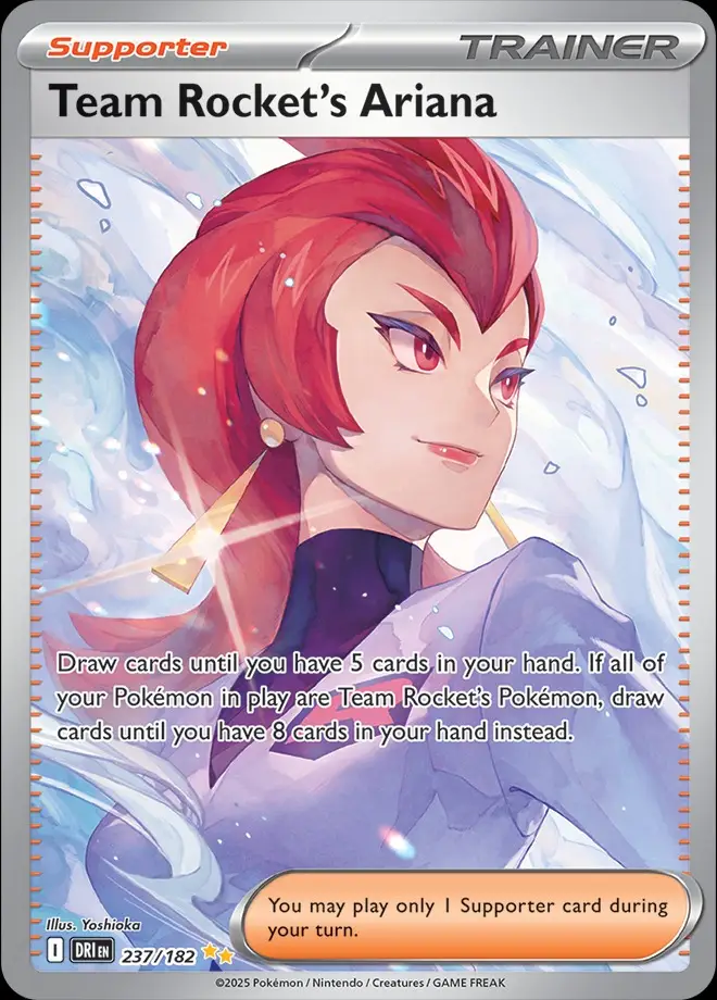 Karta Pokémon: Destined Rivals - 237 - Team Rocket’s Ariana