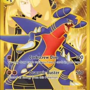 Karta Pokémon: Destined Rivals - 241 - Cynthia’s Garchomp ex