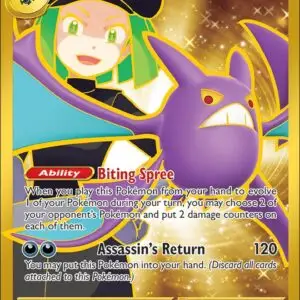 Karta Pokémon: Destined Rivals - 242 - Team Rocket’s Crobat ex