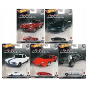 Zestaw Hot Wheels Premium Car Culture 2022 Jay Leno's Garage