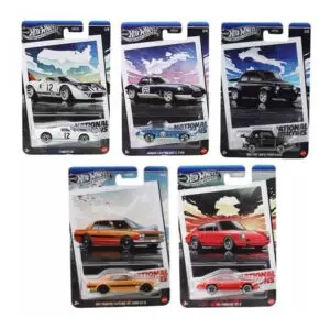 Zestaw Hot Wheels Silver Series NATIONAL ICONS 5 szt.