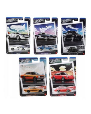 Zestaw Hot Wheels Silver Series NATIONAL ICONS 5 szt.