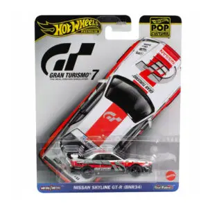 Nissan Skyline GT-R (BNR34) Gran Turismo Hot Wheels Premium Pop Culture