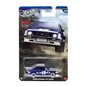 Ford Escort RS2000 Hot Wheels Silver Series Rally Racers (JKX63)
