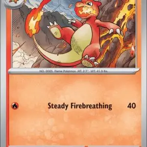 Karta Pokémon: Phantasmal Flames - 012 - Charmeleon (Reverse Holo)
