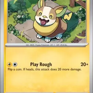 Karta Pokémon: Phantasmal Flames - 030 - Yamper (Reverse Holo)