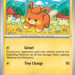 Karta Pokémon: Phantasmal Flames - 032 - Pawmi (Reverse Holo)