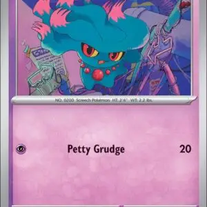 Karta Pokémon: Phantasmal Flames - 035 - Misdreavus (Reverse Holo)