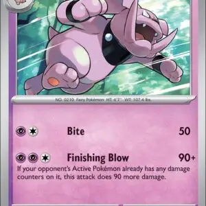 Karta Pokémon: Phantasmal Flames - 038 - Granbull (Reverse Holo)