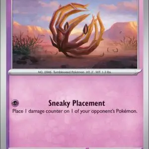 Karta Pokémon: Phantasmal Flames - 046 - Bramblin (Reverse Holo)