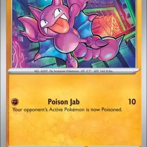 Karta Pokémon: Phantasmal Flames - 049 - Gligar (Reverse Holo)