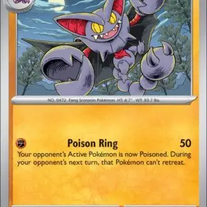 Karta Pokémon: Phantasmal Flames - 050 - Gliscor (Reverse Holo)