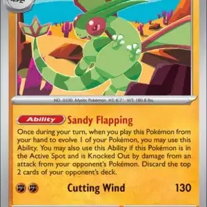 Karta Pokémon: Phantasmal Flames - 053 - Flygon (Reverse Holo)