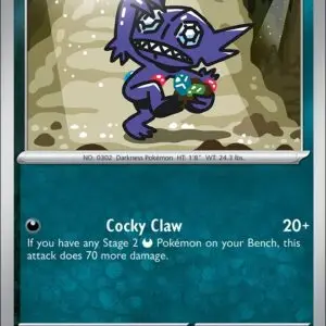 Karta Pokémon: Phantasmal Flames - 059 - Sableye