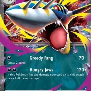 Karta Pokémon: Phantasmal Flames - 061 - Mega Sharpedo ex