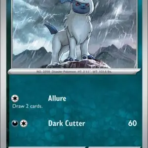 Karta Pokémon: Phantasmal Flames - 063 - Absol (Reverse Holo)