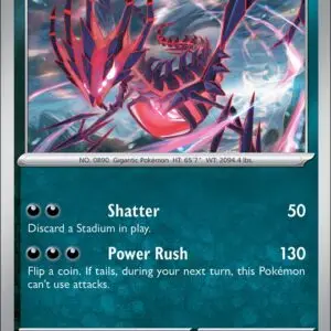 Karta Pokémon: Phantasmal Flames - 069 - Eternatus (Reverse Holo)