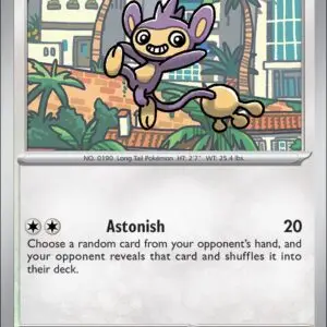 Karta Pokémon: Phantasmal Flames - 078 - Aipom (Reverse Holo)
