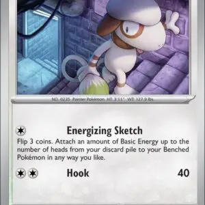 Karta Pokémon: Phantasmal Flames - 080 - Smeargle (Reverse Holo)