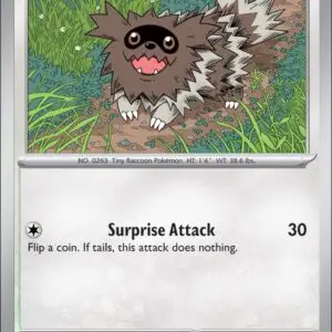 Karta Pokémon: Phantasmal Flames - 081 - Zigzagoon (Reverse Holo)