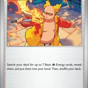 Karta Pokémon: Phantasmal Flames - 089 - Firebreather (Reverse Holo)