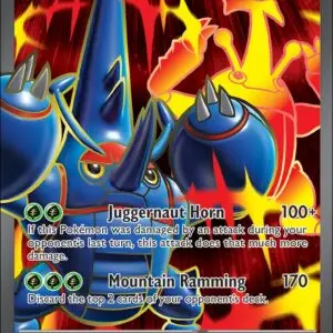 Karta Pokémon: Phantasmal Flames - 108 - Mega Heracross ex