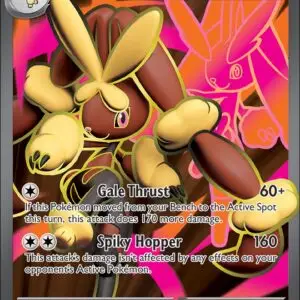 Karta Pokémon: Phantasmal Flames - 115 - Mega Lopunny ex
