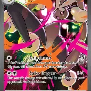 Karta Pokémon: Phantasmal Flames - 128 - Mega Lopunny ex
