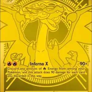 Karta Pokémon: Phantasmal Flames - 130 - Mega Charizard X ex