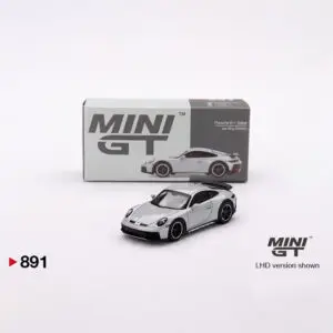 Mini GT Porsche 911 Dakar Ice Gray Metallic (RHD)