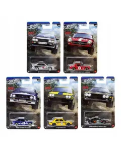 Zestaw Hot Wheels Silver Series Rally Racers 5 szt.