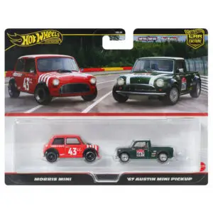 Morris Mini & '67 Austin Mini Pickup | 2-Pack Hot Wheels Premium (JBK97)