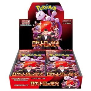 Pokémon Glory of Team Rocket Japoński Booster Box [SV10]