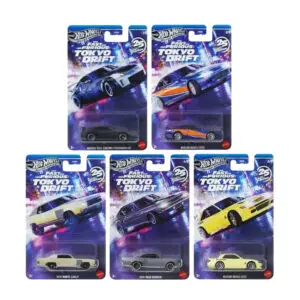 Zestaw Hot Wheels Silver Series Fast & Furious Tokyo Drift 5 szt.