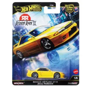 Nissan Skyline GT-R (R32) Pandem Hot Wheels Premium Car Culture Ronin Run II (JBK88)