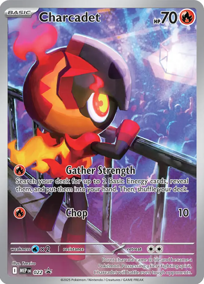 Karta Pokémon: Mega Evolution Promos - MEP 022 - Charcadet