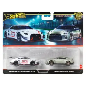 Nissan GT-R Nismo GT3 & Nissan GT-R (R35) | 2-Pack Hot Wheels Premium (JBL05)