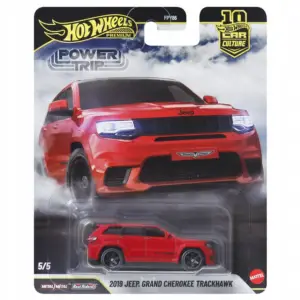 2019 Jeep Grand Cherokee Trackhawk Hot Wheels Premium Car Culture Power Trip (JKF28)