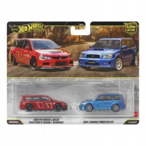 Lancer Evo IX & Subaru Forester | 2-Pack Hot Wheels Premium (JHW46)