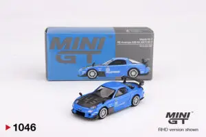Mini GT Mazda RX-7 RE-Amemiya 20B NA 3ROTOR-7 “Ama-san Go” (RHD)