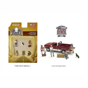 American Diorama - 1:64 Western Style Figure Set