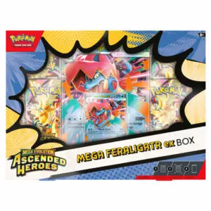 Pokémon TCG: Mega Evolution - Ascended Heroes - Mega Feraligatr ex Box
