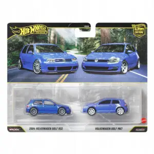 2004 Volkswagen Golf R32 & Volkswagen Golf MK7 | 2-Pack Hot Wheels Premium (JHW49)