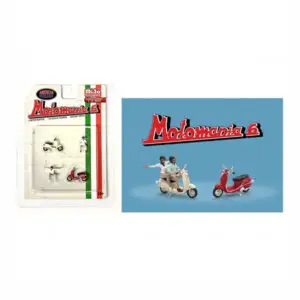 American Diorama - 1:64 Motomania #6 Figure Set