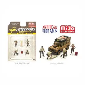 American Diorama - 1:64 Off Road Adventure Figure Set