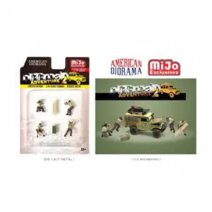 American Diorama - 1:64 Off Road Adventure #2 Figure Set