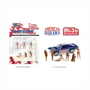 American Diorama - 1:64 Patriot Girls Figure Set